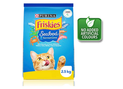 FRISKIES | Adult Dry Cat Food Seafood Sensations - 2.5kg