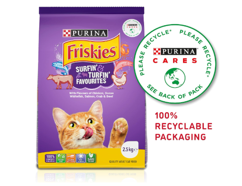 FRISKIES | Adult Dry Cat Food Surfin' & Turfin' Favourites - 2.5kg