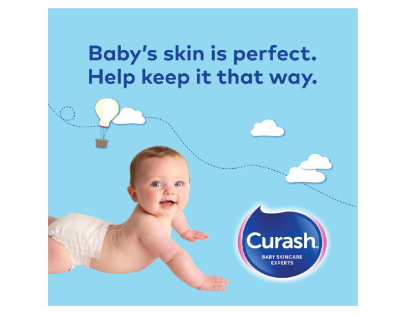 Curash |  Baby Rash Powder with Cornstarch - 100g