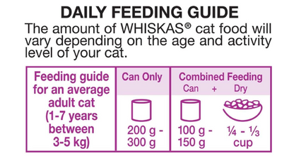 3 X WHISKAS | WET CHICKEN MINCE - 400G 24PK(173738) (OM24)