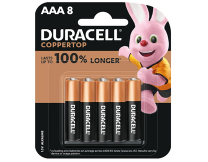 Duracell | Coppertop - AAA 8 Pack Batteries