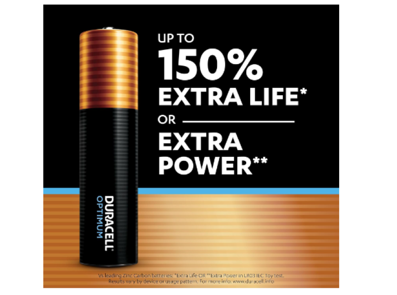 Duracell | Optimum AAA Batteries - 8 Pack