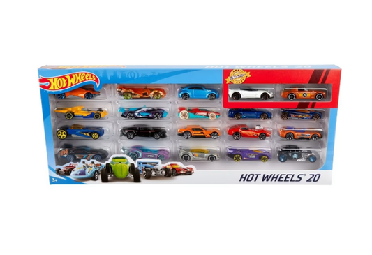 Hot Wheels | Essentials Basic Cars Set 20 Pack