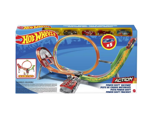 Hot Wheels | Action Power Shift Raceway Track Set