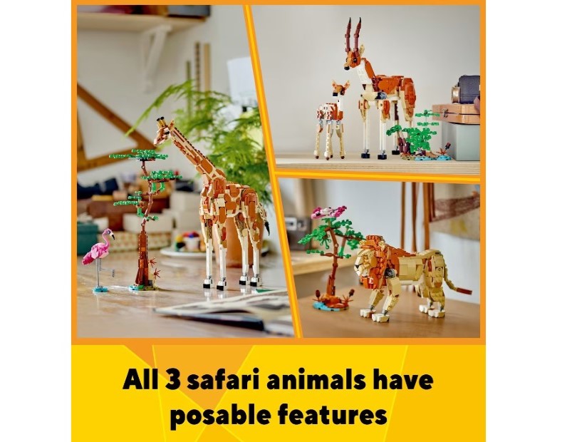 LEGO Creator Wild Safari Animals 31150