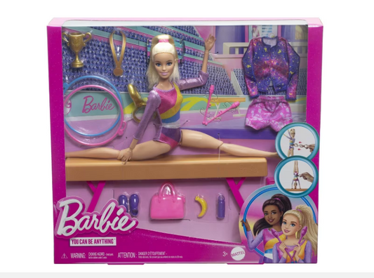 Barbie | You Can Be Anything: Gymnastics Playset