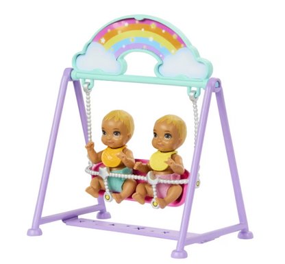 Barbie | Skipper Babysitter Doll with Twin Nursery Playset