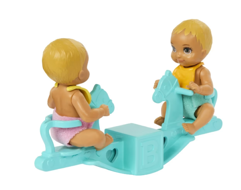 Barbie | Skipper Babysitter Doll with Twin Nursery Playset