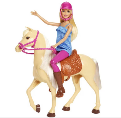 Barbie | Doll & Horse - Blonde