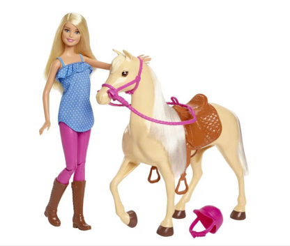 Barbie | Doll & Horse - Blonde