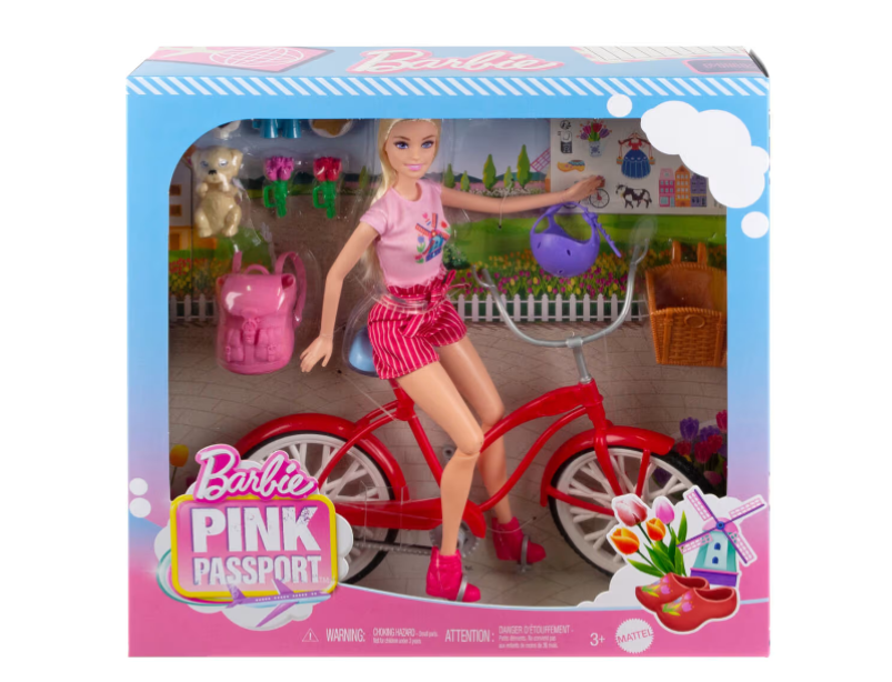 Barbie | Pink Passport Holland Doll Set