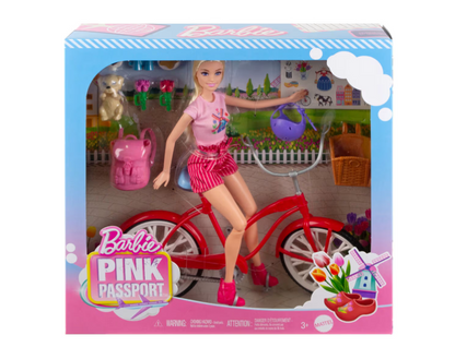 Barbie | Pink Passport Holland Doll Set