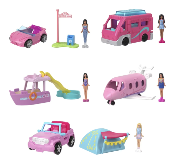 Mini | Barbie Land Doll & Vehicle Set - Assorted