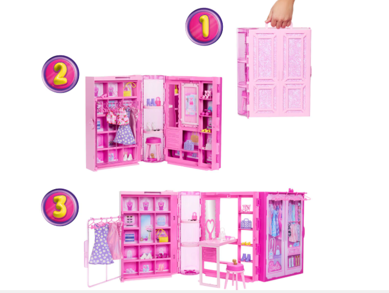 Barbie | Dream Closet Toy Playset