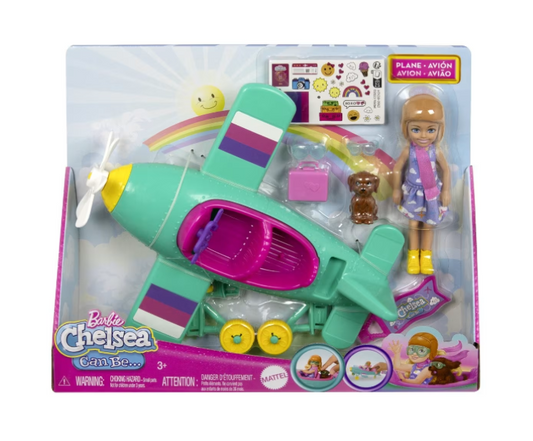 Barbie | Chelsea Can Be… Plane Doll and Playset