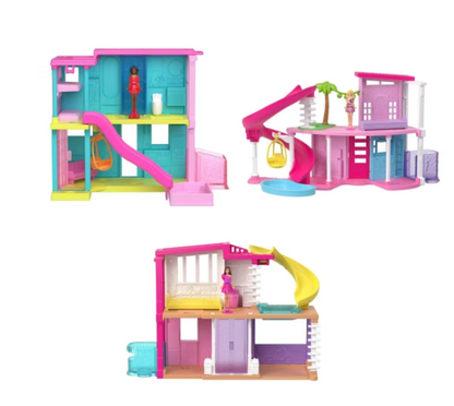 Mini BarbieLand Doll House Playset - Assorted