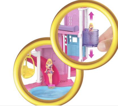 Mini BarbieLand Doll House Playset - Assorted