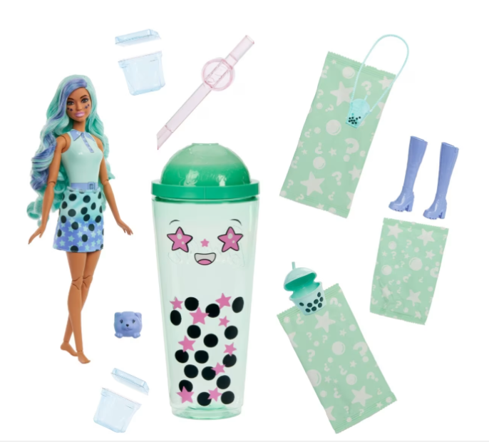 Barbie | Pop Reveal Bubble Tea Series Fashion Doll & Accessories Set - Assorted