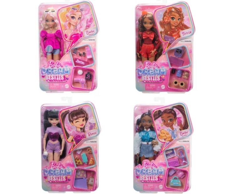 Barbie | Dream Besties Fashion Doll Playset - Assorted