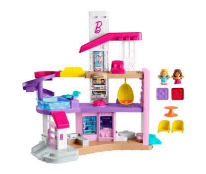 Fisher-Price Little People Barbie Little DreamHouse Toddler Playset