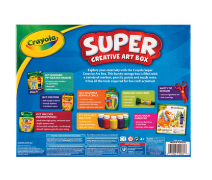 Crayola | Super Creative Art Box