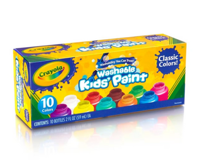 Crayola | Washable Kids' Paint Classic - Pack of 10