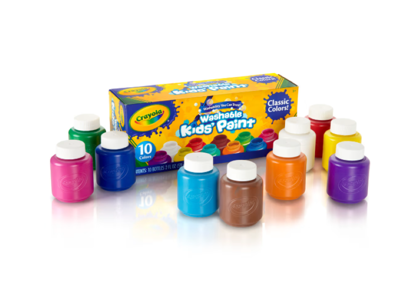 Crayola | Washable Kids' Paint Classic - Pack of 10