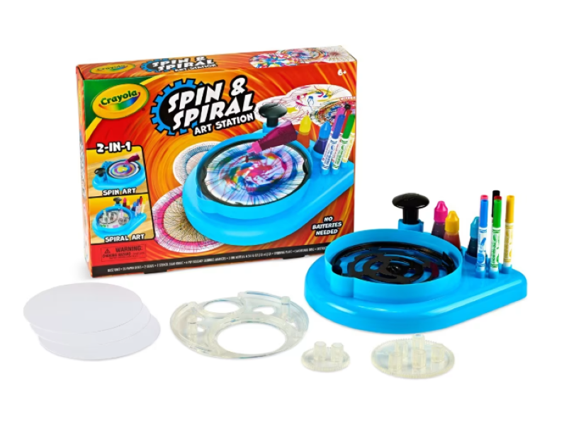 Crayola | Spin & Spiral Art Station