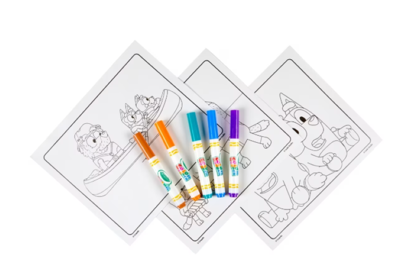 Crayola | Color Wonder Bluey Mess-Free Colouring Kit