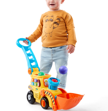 VTech | Pop-a-Balls Push & Pop Bulldozer