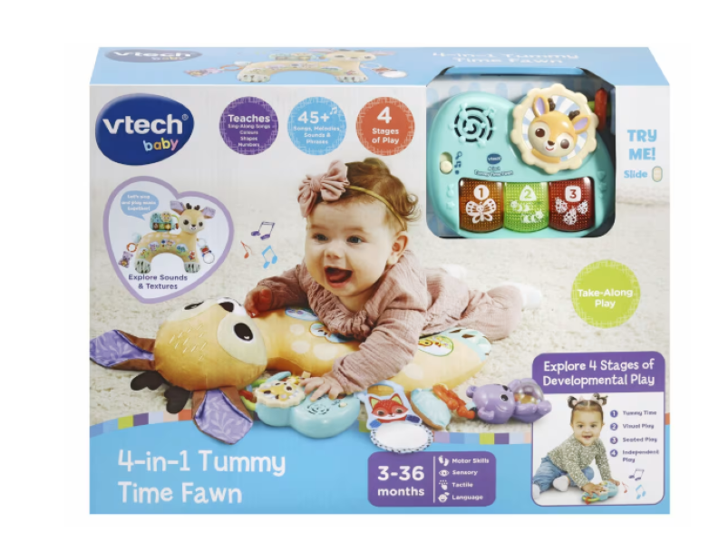 VTech | Baby 4-in-1 Tummy Time Fawn