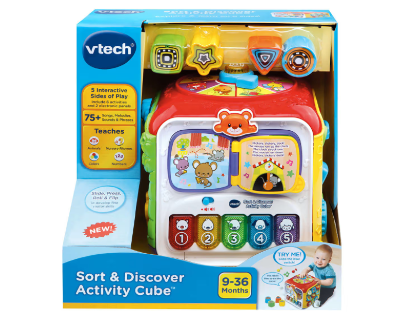 VTech | Sort & Discover Activity Cube