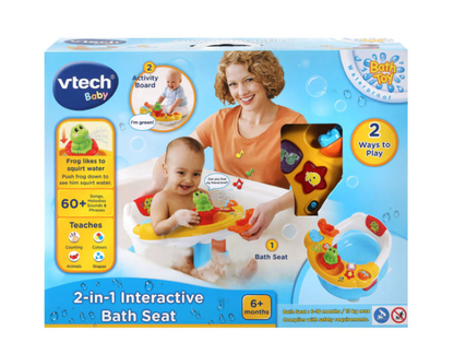 VTech | Baby 2-in-1 Interactive Bath Seat