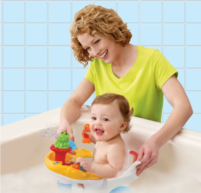 VTech | Baby 2-in-1 Interactive Bath Seat