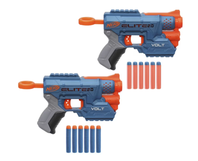 2 Pack NERF Elite 2.0 Volt SD-1 Blasters