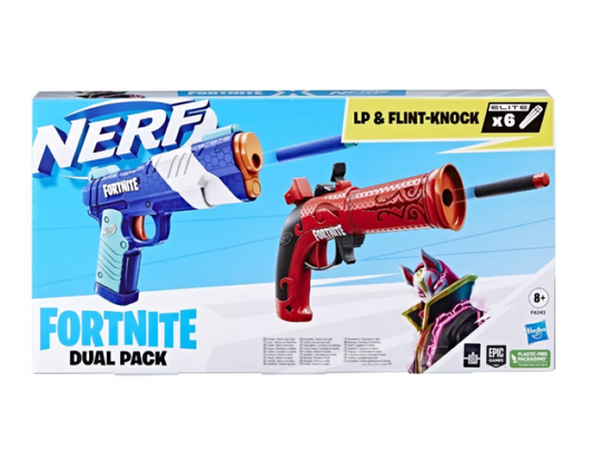 NERF | Fortnite Dual Pack - LP and Flint-Knock