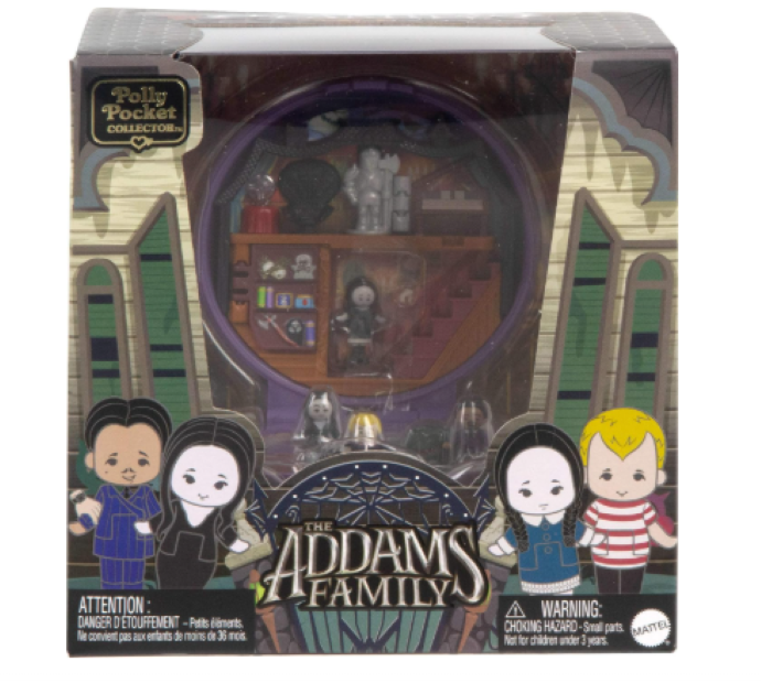 Polly Pocket | Collector The Addams Family Compact, Special Edition Dolls and Playset