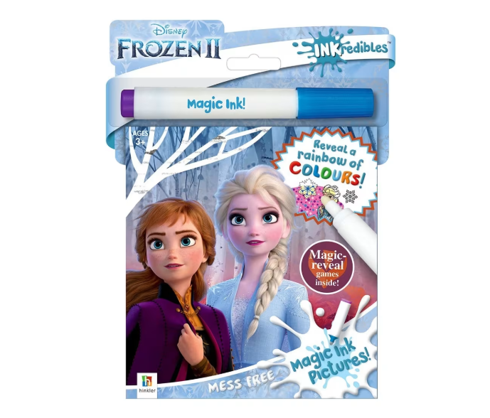 Disney Frozen II INKredibles Magic Ink Pictures - Activity Book