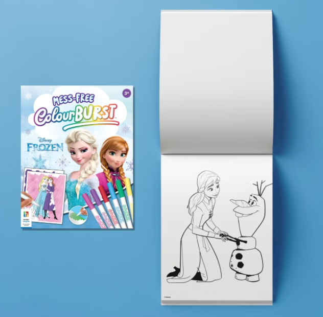 Disney Frozen | INKredibles Mess-Free ColourBurst Activity Kit - Book