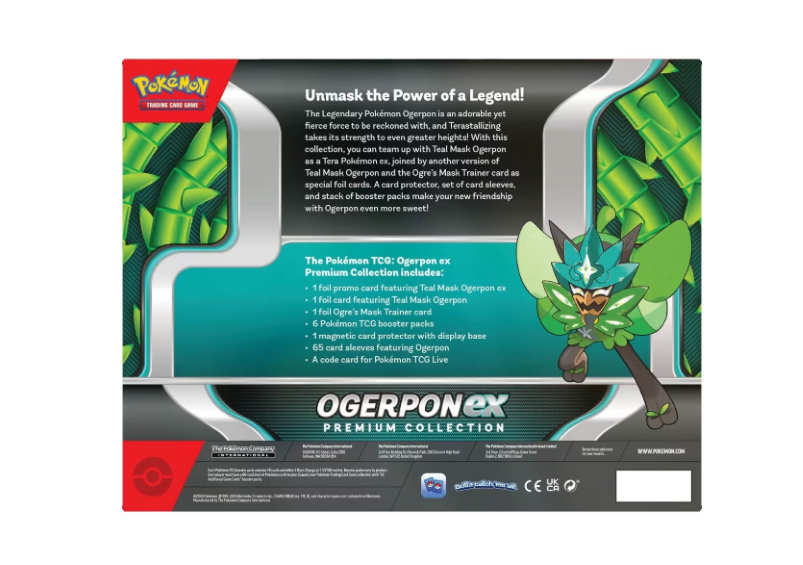 Pokemon | Trading Card Game: Ogerpon ex Premium Collection