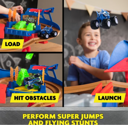 Monster Jam | World Finals Supercharge Speedway Playset