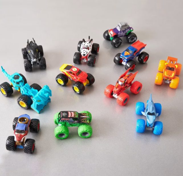 2 Pack Monster Jam 1:64 Die Cast Trucks - Assorted