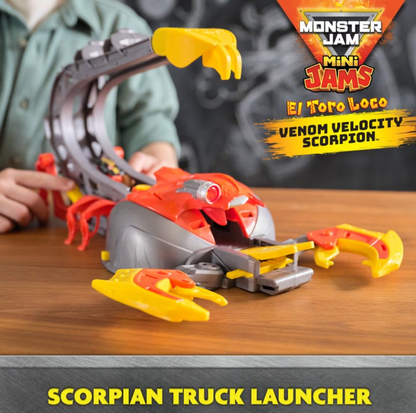 Monster Jam | El Toro Loco Venom Velocity Scorpion Playset