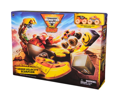 Monster Jam | El Toro Loco Venom Velocity Scorpion Playset