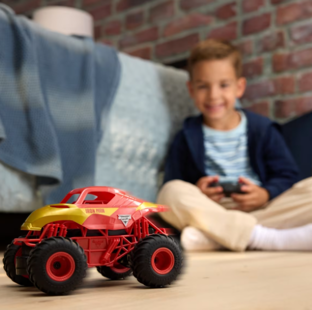 Monster Jam |  Marvel Iron Man 1:24 Scale RC Monster Truck