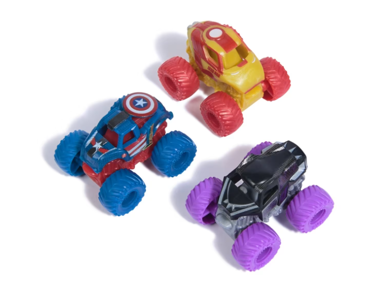 Monster Jam | 3 Pack Mini Marvel 1:87 Scale Bundle - Assorted