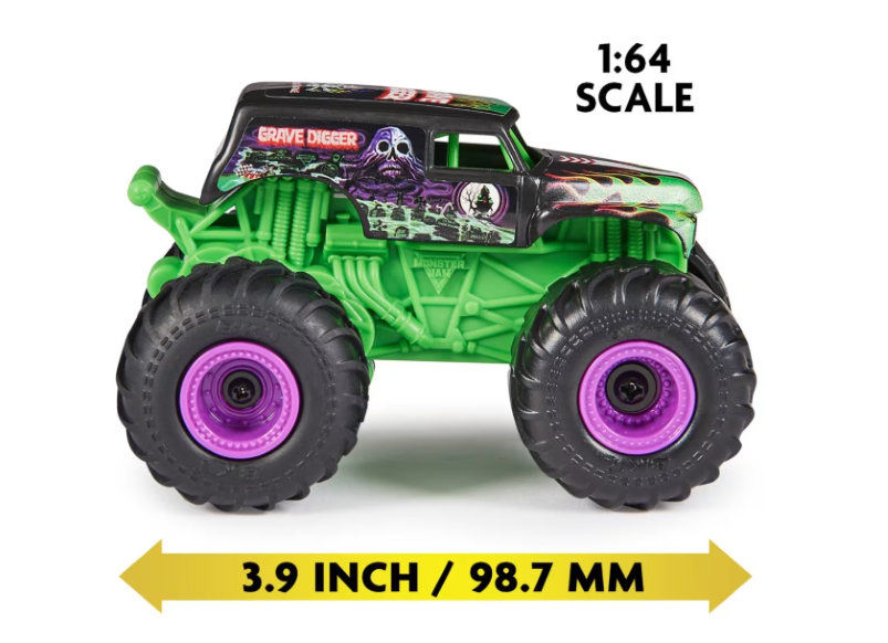 Monster Jam | RC 1/64 Scale 2.4GHz Grave Digger