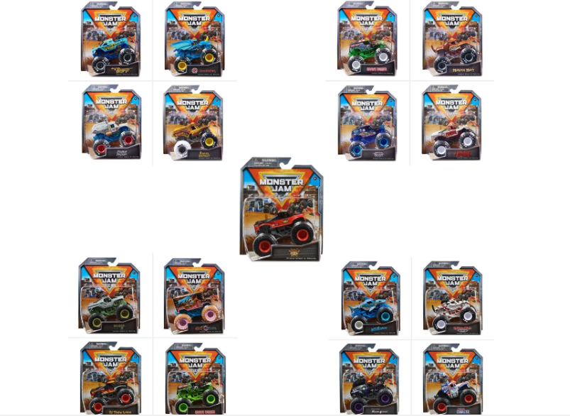 Monster Jam | 1:64 Die Cast Truck - Assorted