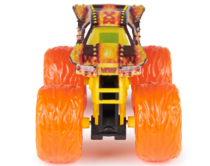 Monster Jam | 1:64 Scale True Metal Fire and Ice Trucks - Assorted, 2 Pack