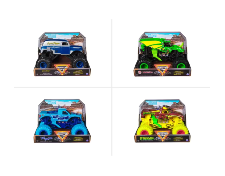 Monster Jam | 1:24 Die Cast Monster Truck - Assorted